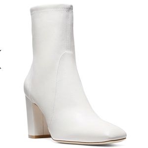 Stuart Weitzman White Bootie (Never Worn)